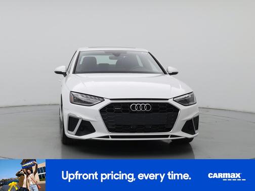 White 2024 Audi A4 S-Line Premium Plus