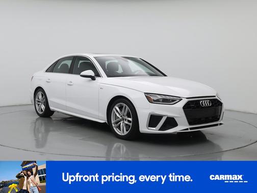 White 2024 Audi A4 S-Line Premium Plus
