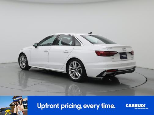White 2024 Audi A4 S-Line Premium Plus