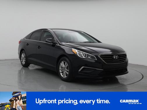 Black 2017 Hyundai SONATA SE