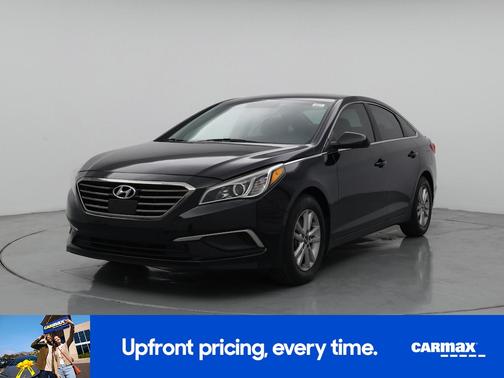 Black 2017 Hyundai SONATA SE