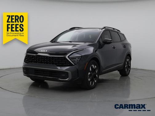 Gray 2023 Kia Sportage Plug-In Hybrid X-Line Prestige