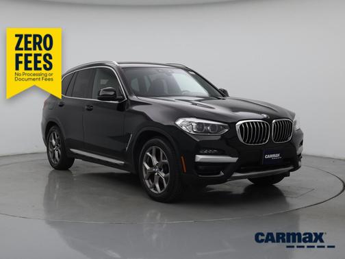 Black 2021 BMW X3 XDrive30i