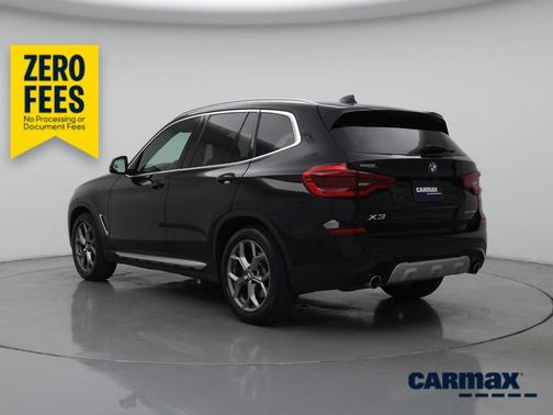 Black 2021 BMW X3 XDrive30i