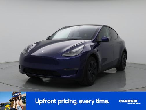 Blue 2024 Tesla Model Y Long Range