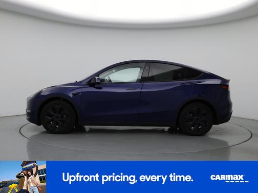 Blue 2024 Tesla Model Y Long Range