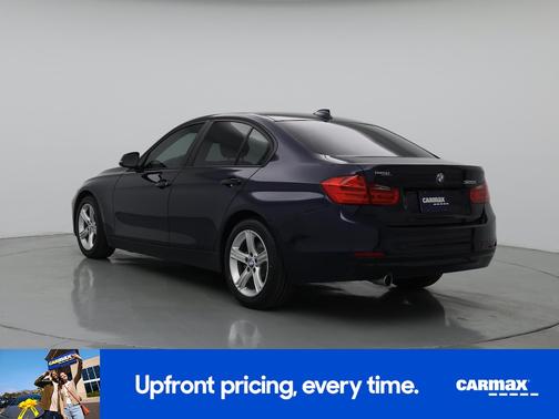 Blue 2014 BMW 320 I