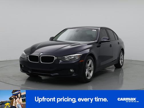 Blue 2014 BMW 320 I