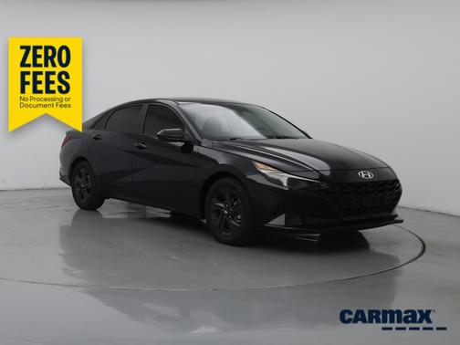 Black 2023 Hyundai ELANTRA HEV Blue