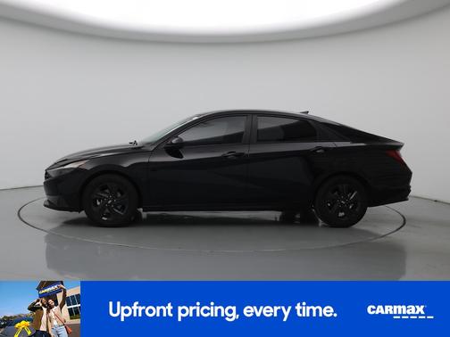 Black 2023 Hyundai ELANTRA HEV Blue