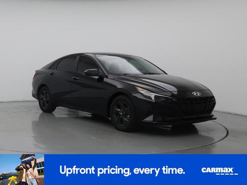 Black 2023 Hyundai ELANTRA HEV Blue