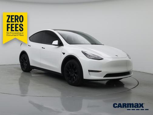 White 2021 Tesla Model Y Long Range
