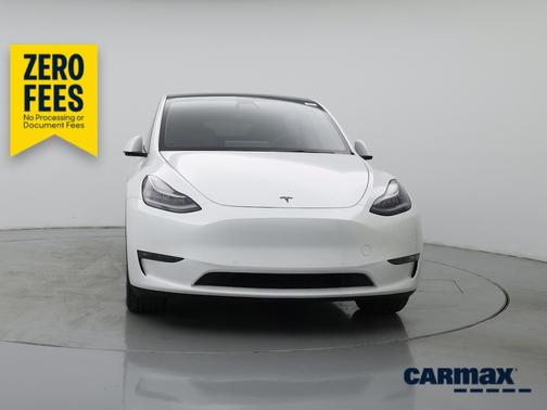 White 2021 Tesla Model Y Long Range