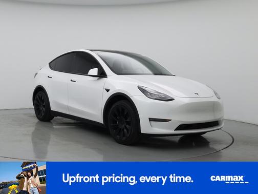 White 2021 Tesla Model Y Long Range