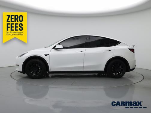 White 2021 Tesla Model Y Long Range