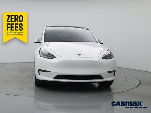 White 2021 Tesla Model Y Long Range