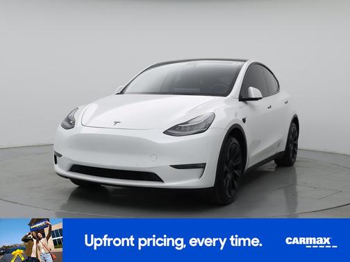 White 2021 Tesla Model Y Long Range