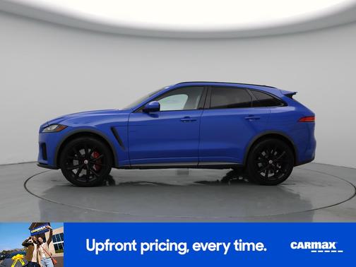 Blue 2020 Jaguar F-PACE SVR