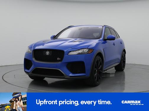 Blue 2020 Jaguar F-PACE SVR
