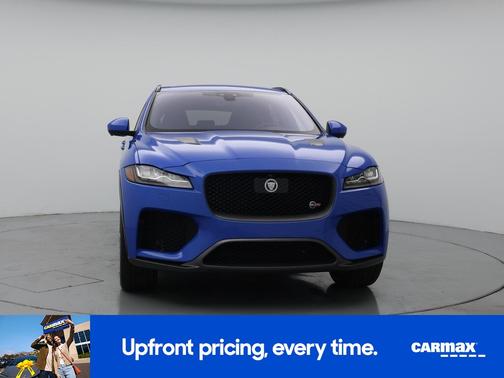 Blue 2020 Jaguar F-PACE SVR