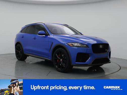 Blue 2020 Jaguar F-PACE SVR