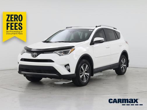 White 2017 Toyota RAV4 XLE