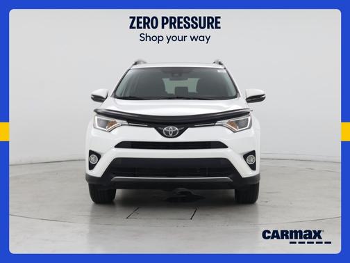 White 2017 Toyota RAV4 XLE