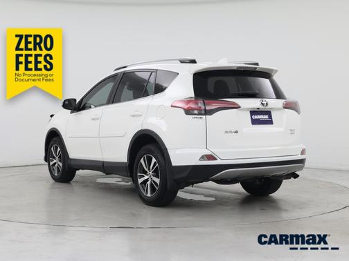 White 2017 Toyota RAV4 XLE