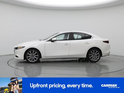 White 2023 Mazda Mazda3 2.5 S Preferred Package