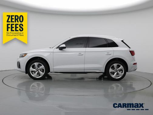 White 2023 Audi Q5 S-Line Premium Plus