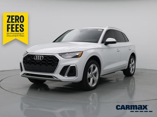 White 2023 Audi Q5 S-Line Premium Plus