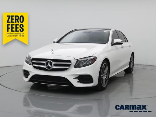 White 2018 Mercedes-Benz E-Class