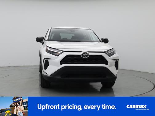 White 2024 Toyota RAV4 LE