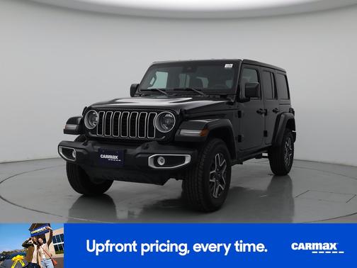 Black 2025 Jeep Wrangler Sahara
