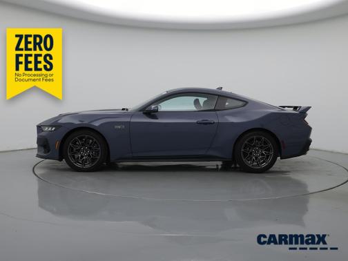 Blue 2024 Ford Mustang GT Premium