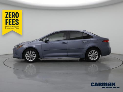 Blue 2020 Toyota Corolla LE