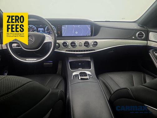 White 2017 Mercedes-Benz S-Class