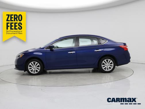 Blue 2018 Nissan Sentra S