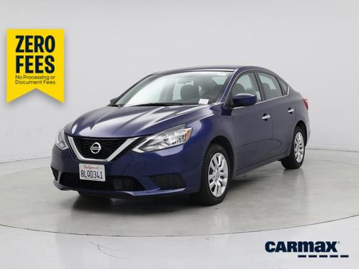 Blue 2018 Nissan Sentra S