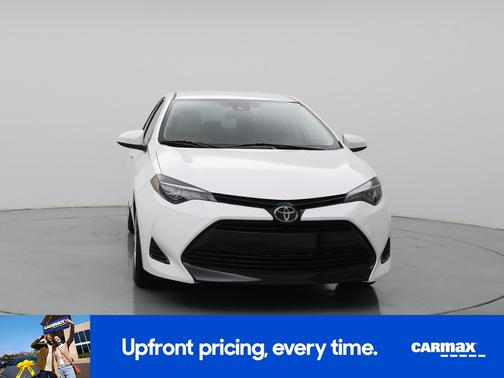 White 2019 Toyota Corolla LE