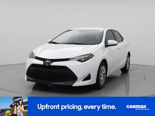 White 2019 Toyota Corolla LE