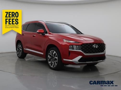 Red 2023 Hyundai SANTA FE Calligraphy