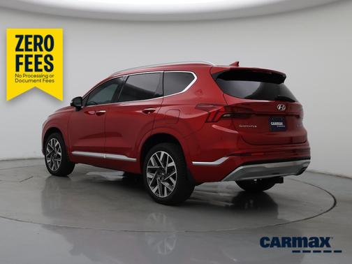 Red 2023 Hyundai SANTA FE Calligraphy