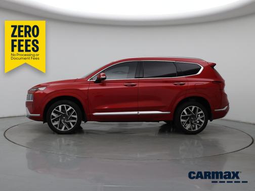 Red 2023 Hyundai SANTA FE Calligraphy