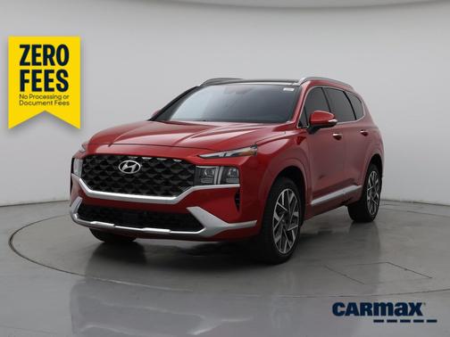 Red 2023 Hyundai SANTA FE Calligraphy