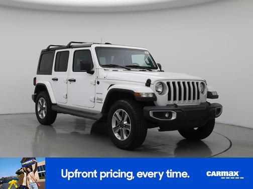 White 2020 Jeep Wrangler Unlimited Unlimited Sahara