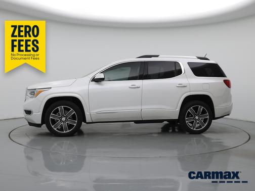 White 2017 GMC Acadia Denali