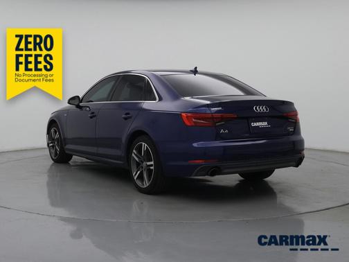Blue 2017 Audi A4 Ultra Premium Plus