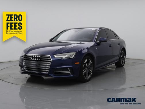 Blue 2017 Audi A4 Ultra Premium Plus