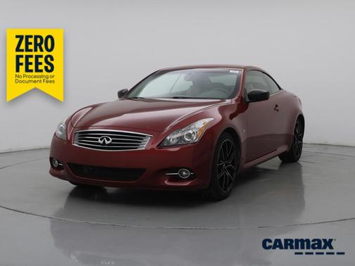 Red 2014 INFINITI Q60